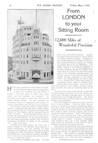 Issue page