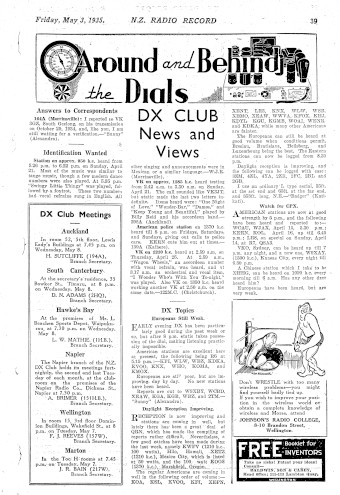 Issue page