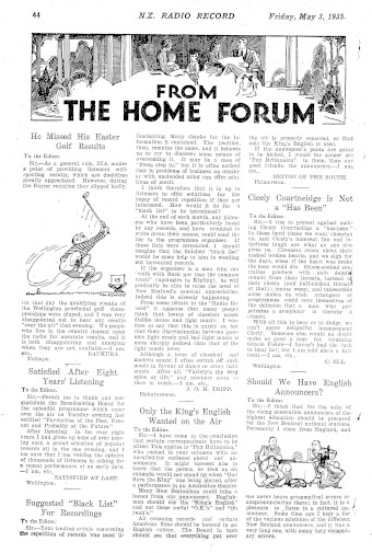 Issue page