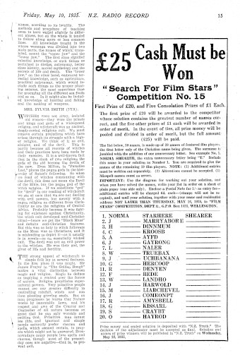 Issue page
