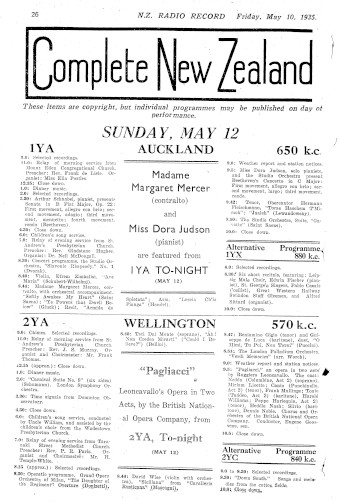 Issue page