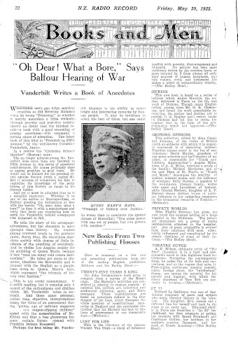 Issue page