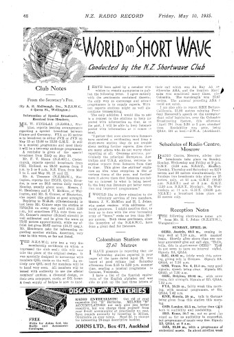 Issue page
