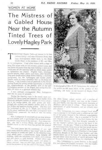 Issue page