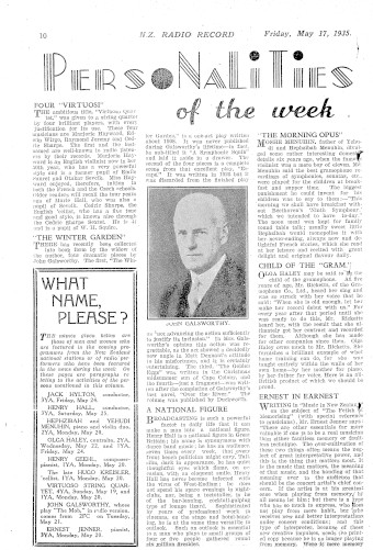Issue page