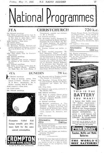Issue page