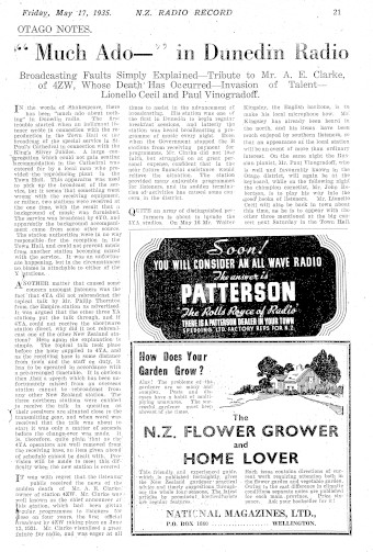 Issue page