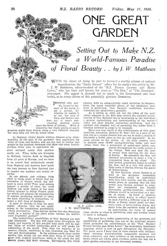 Issue page
