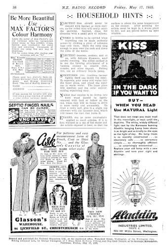 Issue page