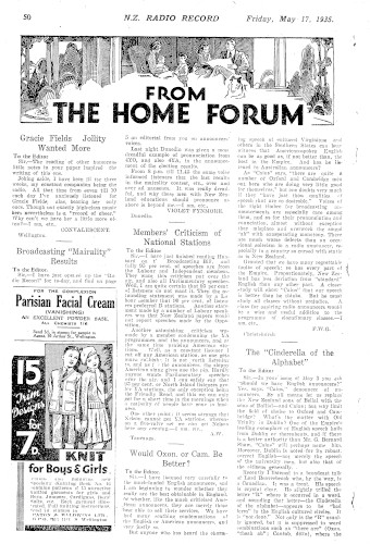 Issue page