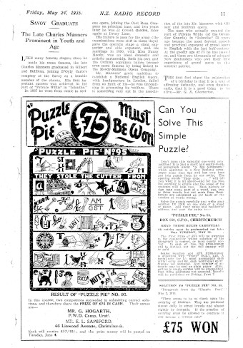 Issue page