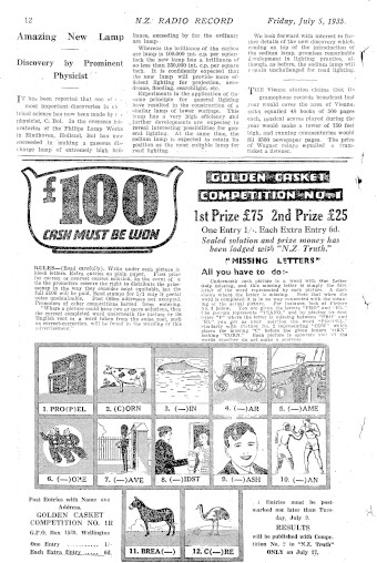 Issue page