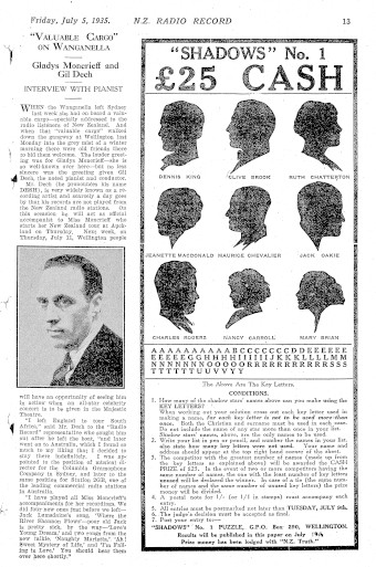 Issue page