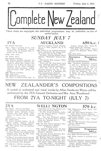Issue page