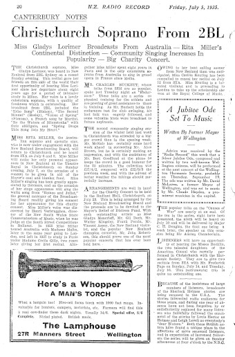 Issue page