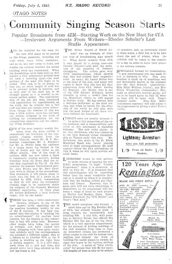 Issue page