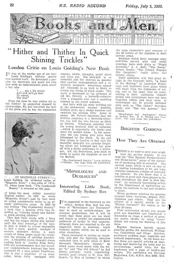 Issue page