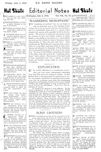 Issue page
