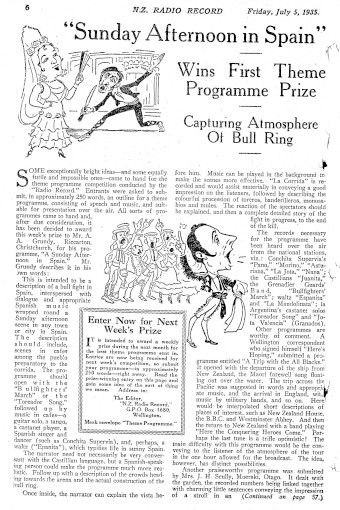Issue page