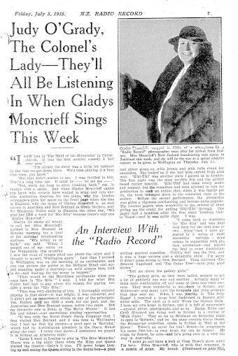 Issue page