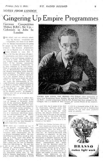 Issue page