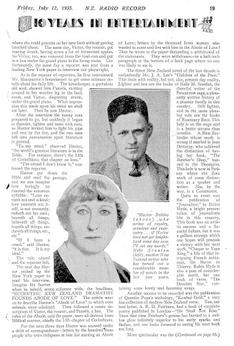 Issue page