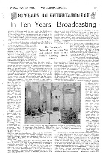 Issue page