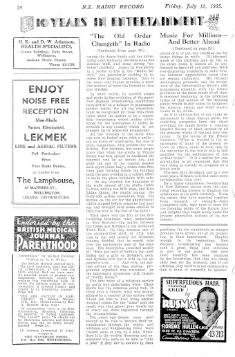 Issue page