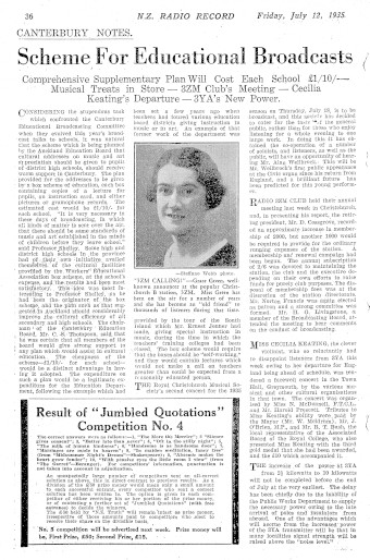 Issue page