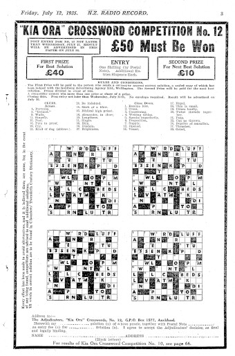 Issue page