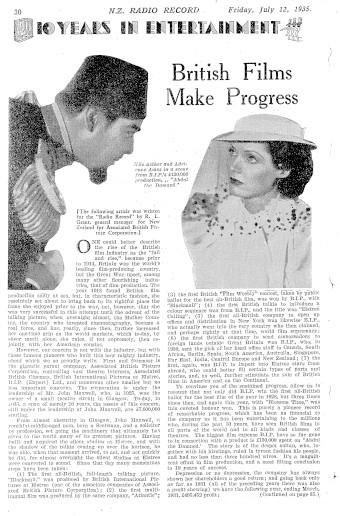 Issue page