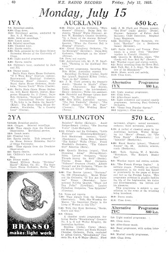 Issue page
