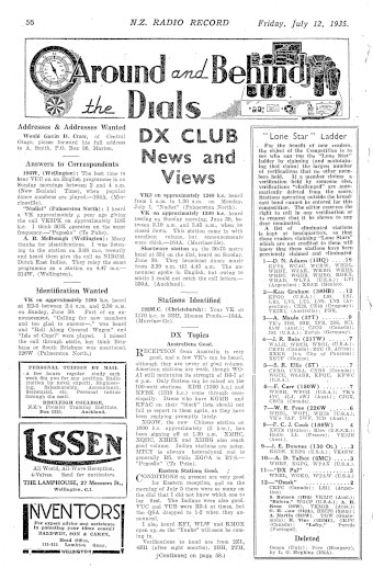Issue page