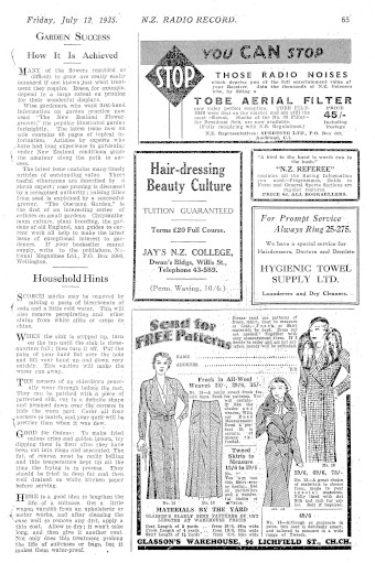Issue page