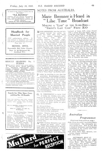 Issue page