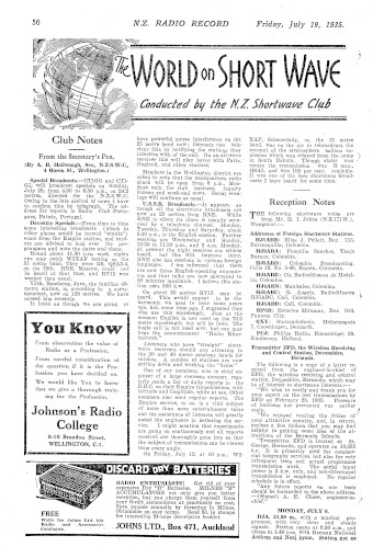 Issue page