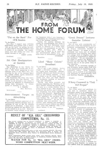 Issue page