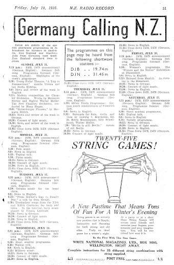 Issue page