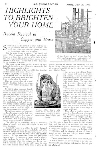 Issue page