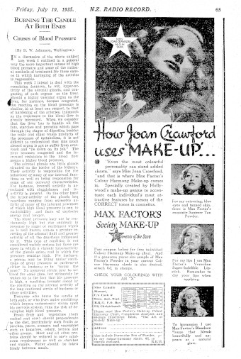 Issue page