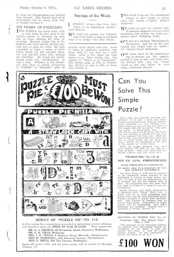 Issue page