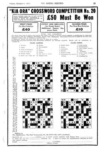 Issue page