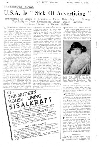 Issue page