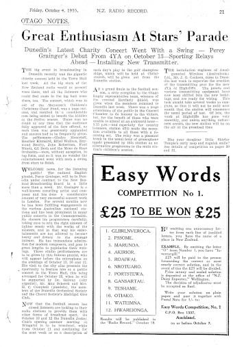 Issue page