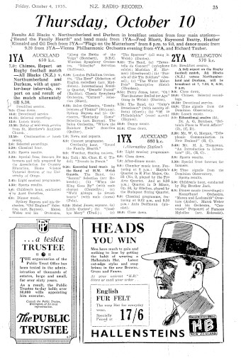 Issue page