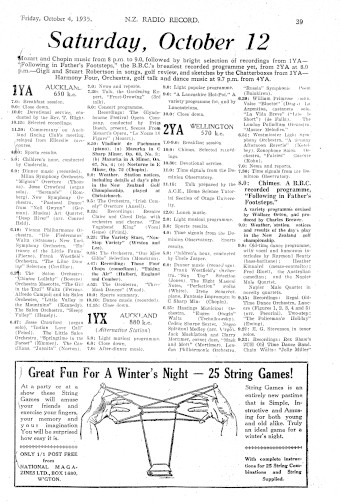 Issue page