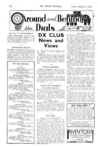 Issue page