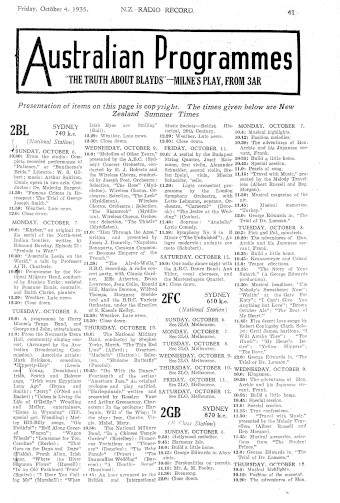 Issue page