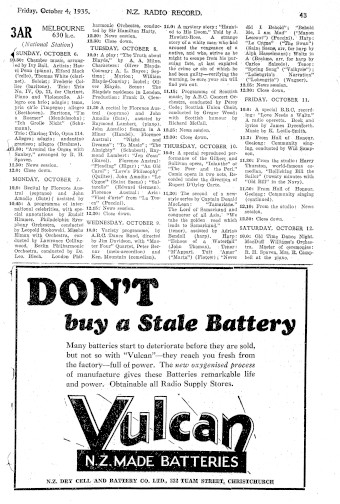 Issue page