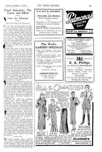 Issue page